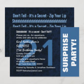 21e VERZEKERINGSBEDRIJF Modern Midnight Blue Kaart (Voorkant / Achterkant)