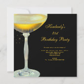 21e viering Champagne Green Kaart (Achterkant)