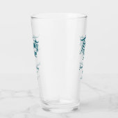21st birthday add name date year blue template thi glas (Rechts)