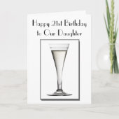 21st Birthday Cards Kaart (Voorkant)