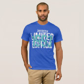 21st Birthday Gift 1993 Limited Edition Blue T-shirt (Voorkant volledig)