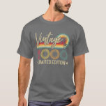 21St Birthday Gift 2000 21 Years Old Retro Limited T-shirt<br><div class="desc">21St Birthday Gift 2000 21 Years Old Retro Limited</div>