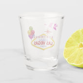 21st Birthday Las Vegas Shot glass Glas (Achterkant)