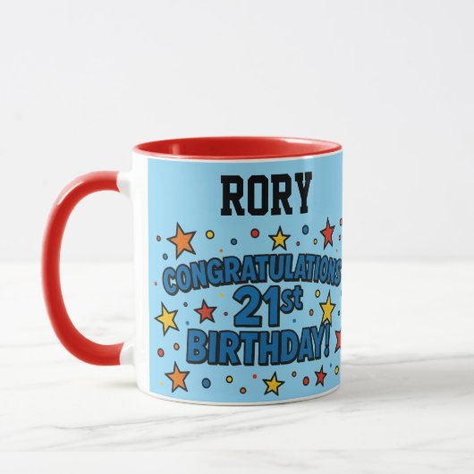 21st Birthday Mug Mok (Links)