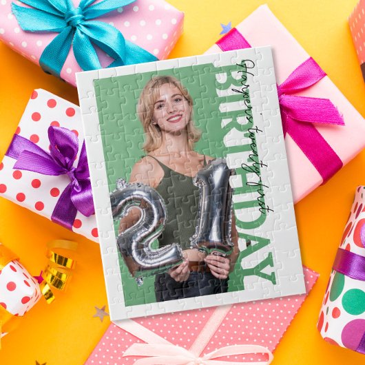 21st Birthday Photo college Party  Legpuzzel