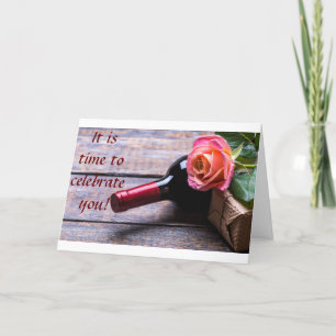 **21st** BIRTHDAY WENST VOOR U!!! CELEBRAAT Kaart