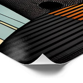 21st Century Moai - Ken Gage Tiki Art Perfect Poster (Hoek)