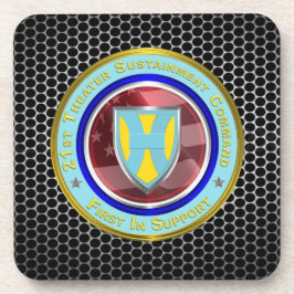 21st Theater Sustainment Command Bier Onderzetter