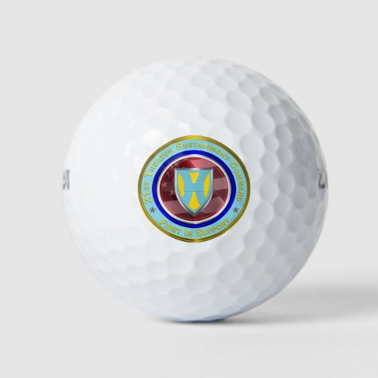 21st Theater Sustainment Command Golfballen (Voorkant)