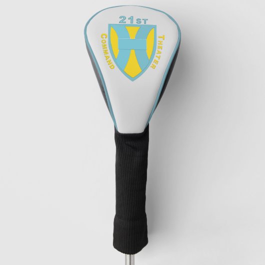 21st Theater Sustainment Command Schild Golfheadcover (Voorkant)