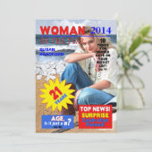 21ST-wedstrijd voor de dag van de geboorte - Hoesj Kaart (Staand voorkant)