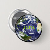 21stCenturyPolitix - UNITE badge Ronde Button 5,7 Cm (Voorkant /achterkant)