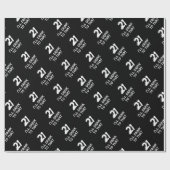 21ste Birthday Funny, daar zal ik op drinken Cadeaupapier (Vlak)