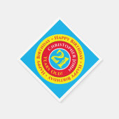 21ste Birthday Party Paper Napkins Servet (Hoek)