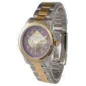 21ste bruiloft Jubileum Brass Watch Horloge (Gekanteld)