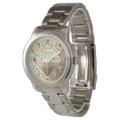 21ste bruiloft Jubileum Brass Watch Horloge (Gekanteld)