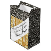 21ste bruiloft Jubileum Medium Cadeauzakje (Voorkant Gekanteld)