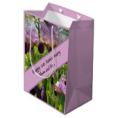 21ste bruiloft Jubileum Medium Cadeauzakje (Achterkant Gekanteld)