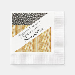 21ste bruiloft Jubileum Servet