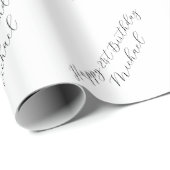 21ste cadeaupapier voor thuisdag (Rol Hoek)