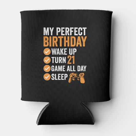 21ste draai 21 Mijn perfecte thuisgame Blikjeskoeler (Voorkant)