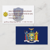 21ste ERB-Visitekaartje Visitekaartje (Voorkant / Achterkant)