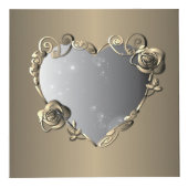 21ste Jubilea uit het Brass & Bronze Roos 4 Foto's Kubus (Rechts)