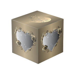 21ste Jubilea uit het Brass & Bronze Roos 4 Foto's Kubus