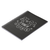 21ste Jubileum Gift Chalk Hearts Notitieboek (Linkerzijde)