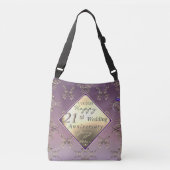 21ste Jubileum voor weddenschappen Crossbody Tas (Voorkant)