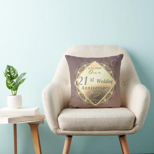 21ste Jubileum voor weddenschappen Kussen (Stoel)