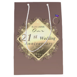 21ste Jubileum voor weddenschappen Medium Cadeauzakje