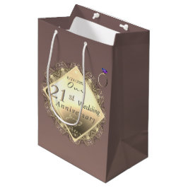 21ste Jubileum voor weddenschappen Medium Cadeauzakje