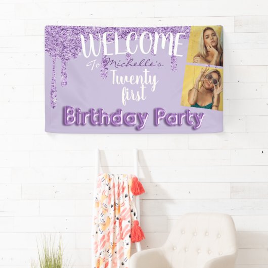 21ste Paarse foto-uitstapjes op zaterdag Spandoek (Insitu)