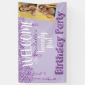 21ste Paarse foto-uitstapjes op zaterdag Spandoek (Verticaal)