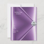 21ste Paarse Mauve Diamond Jewel 2 Kaart (Achterkant)