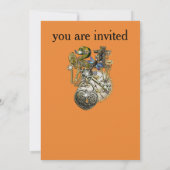 21ste Steampunk Birthday Kaart (Achterkant)