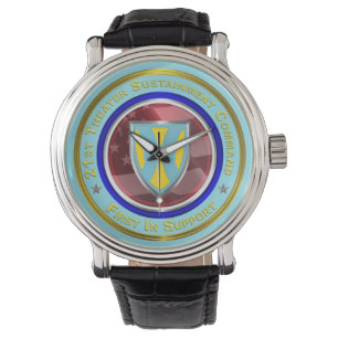 21ste Theater Sustainment Command Keepslag Horloge