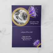 21ste trouwdag nu, dan fotokaart kaart (Binnen)