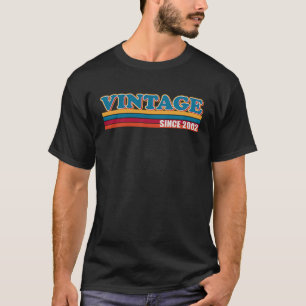 21ste  verjaardag 2002 Geweldige sinds december 20 T-shirt