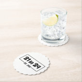 21ste verjaardag 21 in 24 Est 2003 Verjaardag Kartonnen Onderzetters (Insitu)