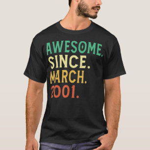21ste verjaardag 21 jaar oud cadeau Geweldige sind T-shirt