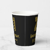 21ste verjaardag: Art Deco Geïnspireerde look "21" Papieren Bekers (Rechts)