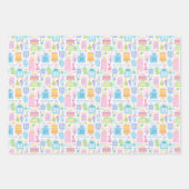 21ste verjaardag Cadeaus van de pastroze roze roze Inpakpapier Vel (Voorkant 2)