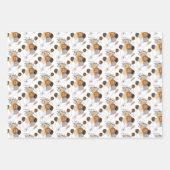 21ste verjaardag Dierenballonnen Inpakpapier Vel (Voorkant)