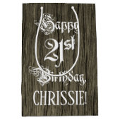 21ste verjaardag: Fancy, Faux Hood Kijk + Aangepas Medium Cadeauzakje (Voorkant)