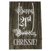 21ste verjaardag: Fancy, Faux Hood Kijk + Aangepas Medium Cadeauzakje (Achterkant)