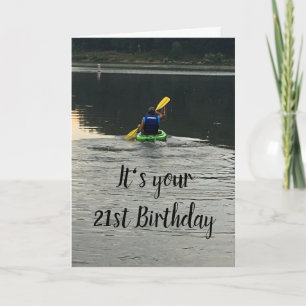 **21ste VERJAARDAG** GA WEG-DOE WAT JE GELUKKIG MA Kaart
