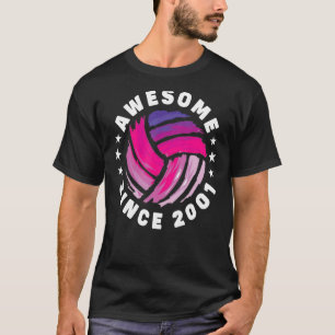 21ste verjaardag Geweldige sinds 2001 21 jaar oud  T-shirt