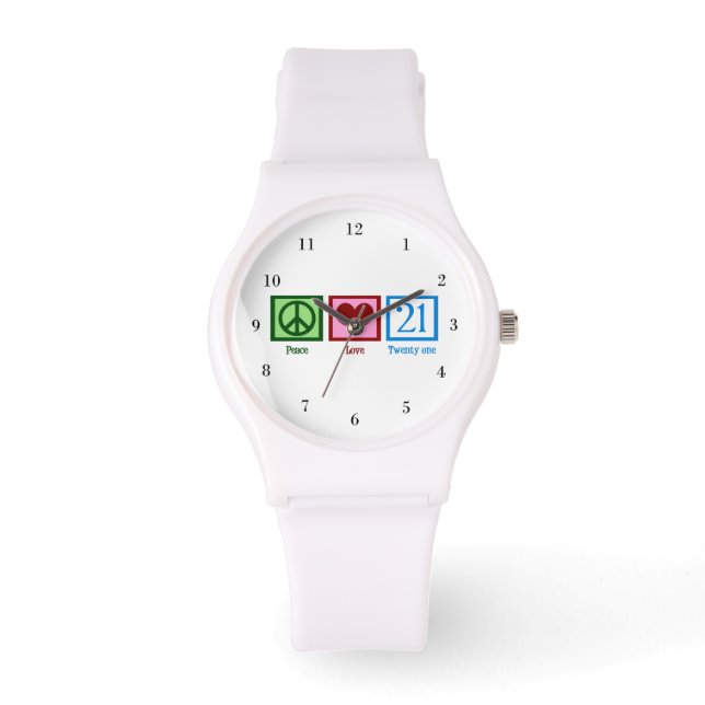 21ste verjaardag horloge (Voorkant)